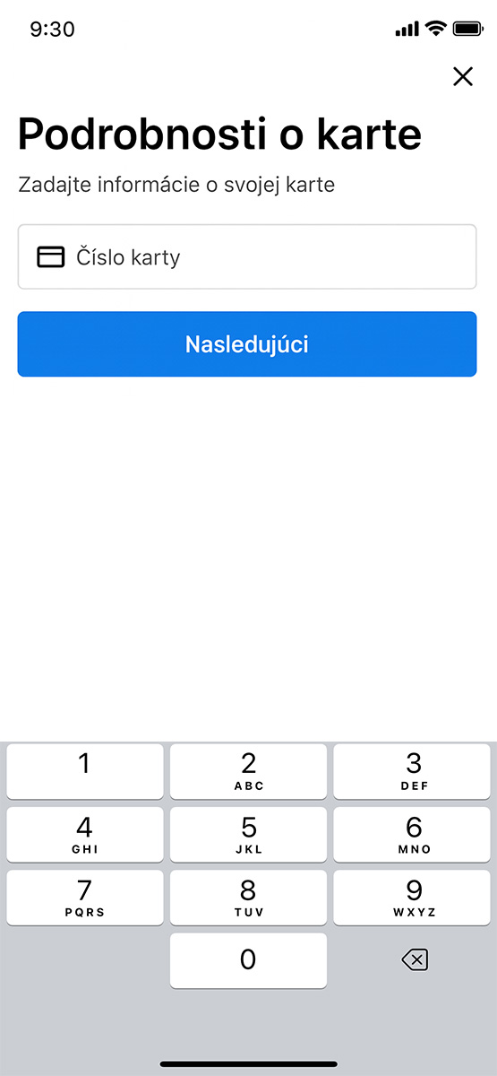 Carneo pay zariadenie pridane karty